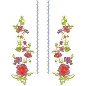 Simple Neck Embroidery Design