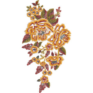 Unique Neck Embroidery Design