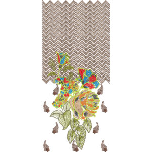 Beautiful Neck Embroidery Design