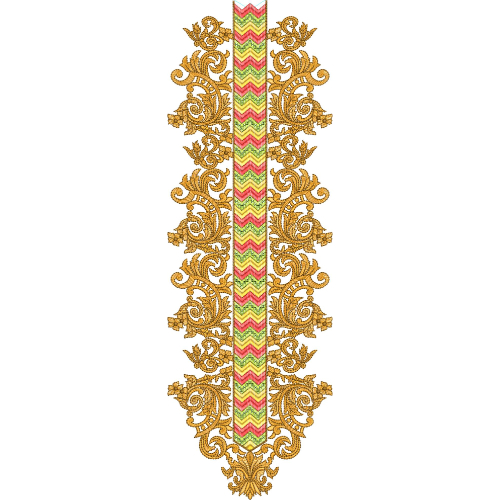 Neck Embroidery Design