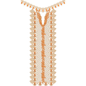 Neckline Embroidery Design