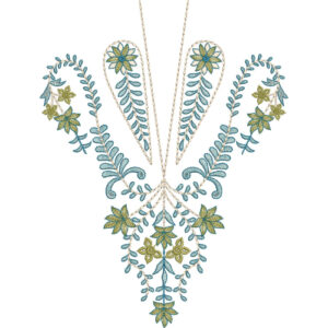 Neck Kurta Embroidery Design