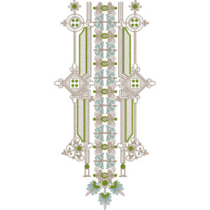 Neck Kurta Embroidery Design