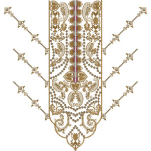 Neck Kurta Embroidery Design