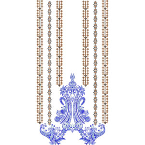 Simple Neck Embroidery Design