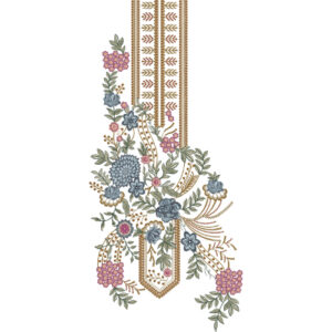 Neck Kurta Embroidery Design