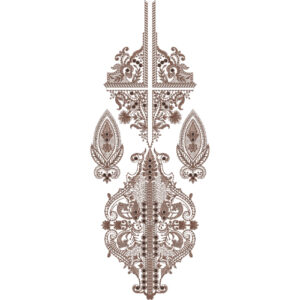 Beautiful Neck Embroidery Design