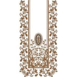 Beautiful Neck Embroidery Design