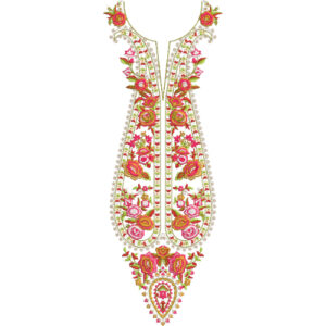 Neck Embroidery Design