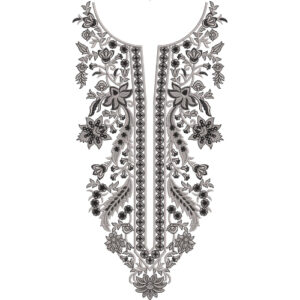 Beautiful Neck Embroidery Design