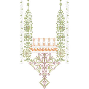 Neck Embroidery Design
