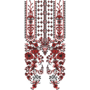 Beautiful Neck Embroidery Design