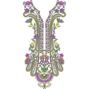 Neck Embroidery Design