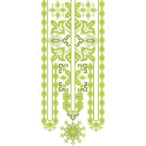 Neckline Embroidery Design