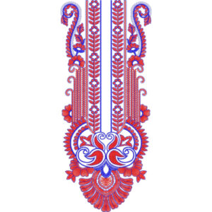 Neckline Embroidery Design