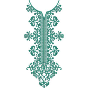 Simple Neck Embroidery Design