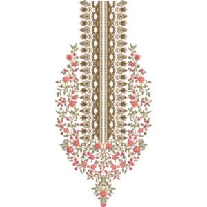 Simple Neck Embroidery Design