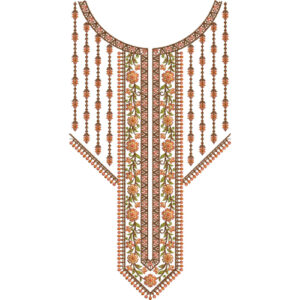 Neck Embroidery Design
