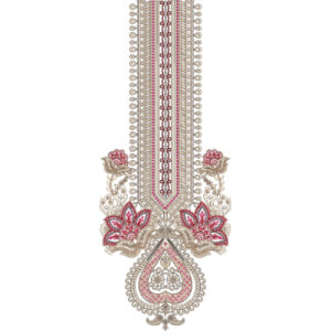 Neckline Embroidery Design