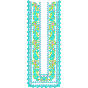 Simple Neck Embroidery Design