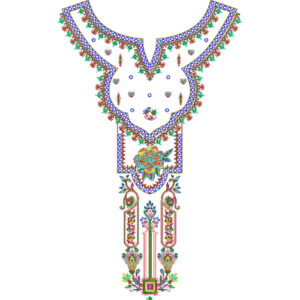 Neck Embroidery Design