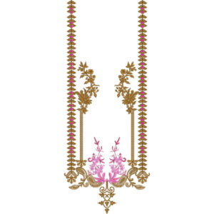 Simple Neck Embroidery Design