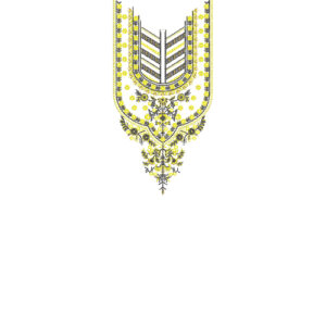 Neckline Embroidery Design