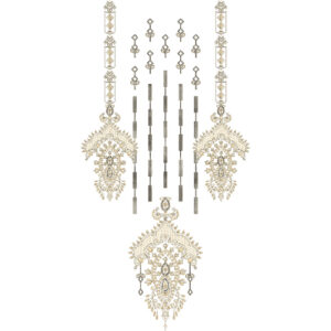 Beautiful Neck Embroidery Design