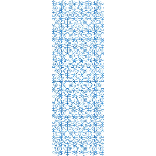 Simple All Over Jall Embroidery Design