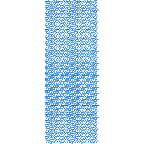 Delicate All Over Jall Embroidery Design