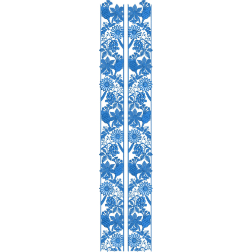 Simple All Over Jall Embroidery Design