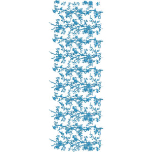 Delicate All Over Jall Embroidery Design