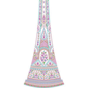 Best Bridal Kali Frock Embroidery Design