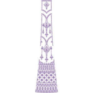 Best Bridal Kali Frock Embroidery Design