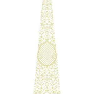 Simple Bridal Kali Frock Embroidery Design