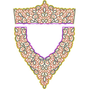 Kaftan Floral Embroidery Design