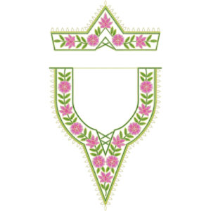 Flower Kaftan Embroidery Design