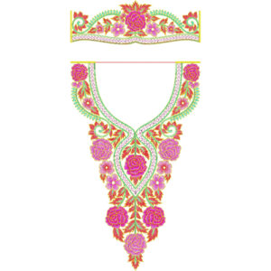 Kaftan Embroidery Design