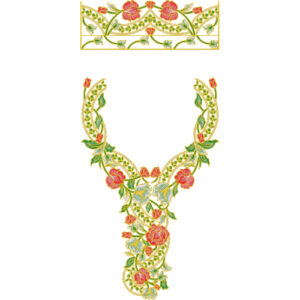 Unique Kaftan Embroidery Design