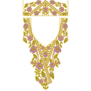 Delicate Kaftan Embroidery Design