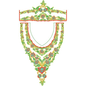 Kaftan Embroidery Design