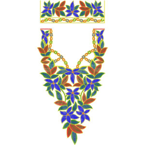 Delicate Kaftan Embroidery Design
