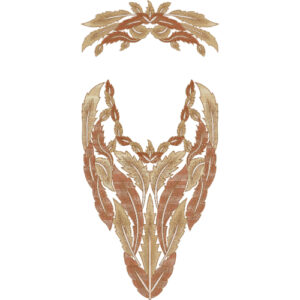Simple Kaftan Embroidery Design