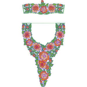 Simple Kaftan Embroidery Design