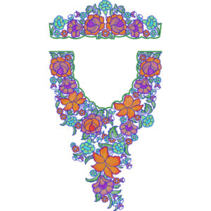 Kaftan Embroidery Design