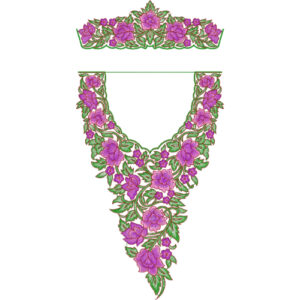 Simple Kaftan Embroidery Design