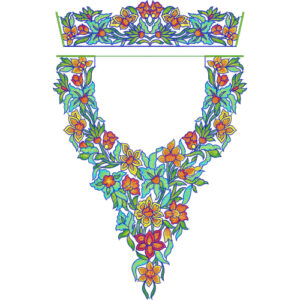 Delicate Kaftan Embroidery Design