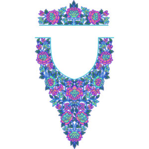 Kaftan Embroidery Design