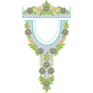 Simple Kaftan Embroidery Design
