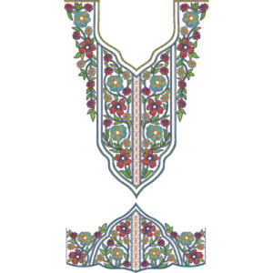 Delicate Kaftan Embroidery Design